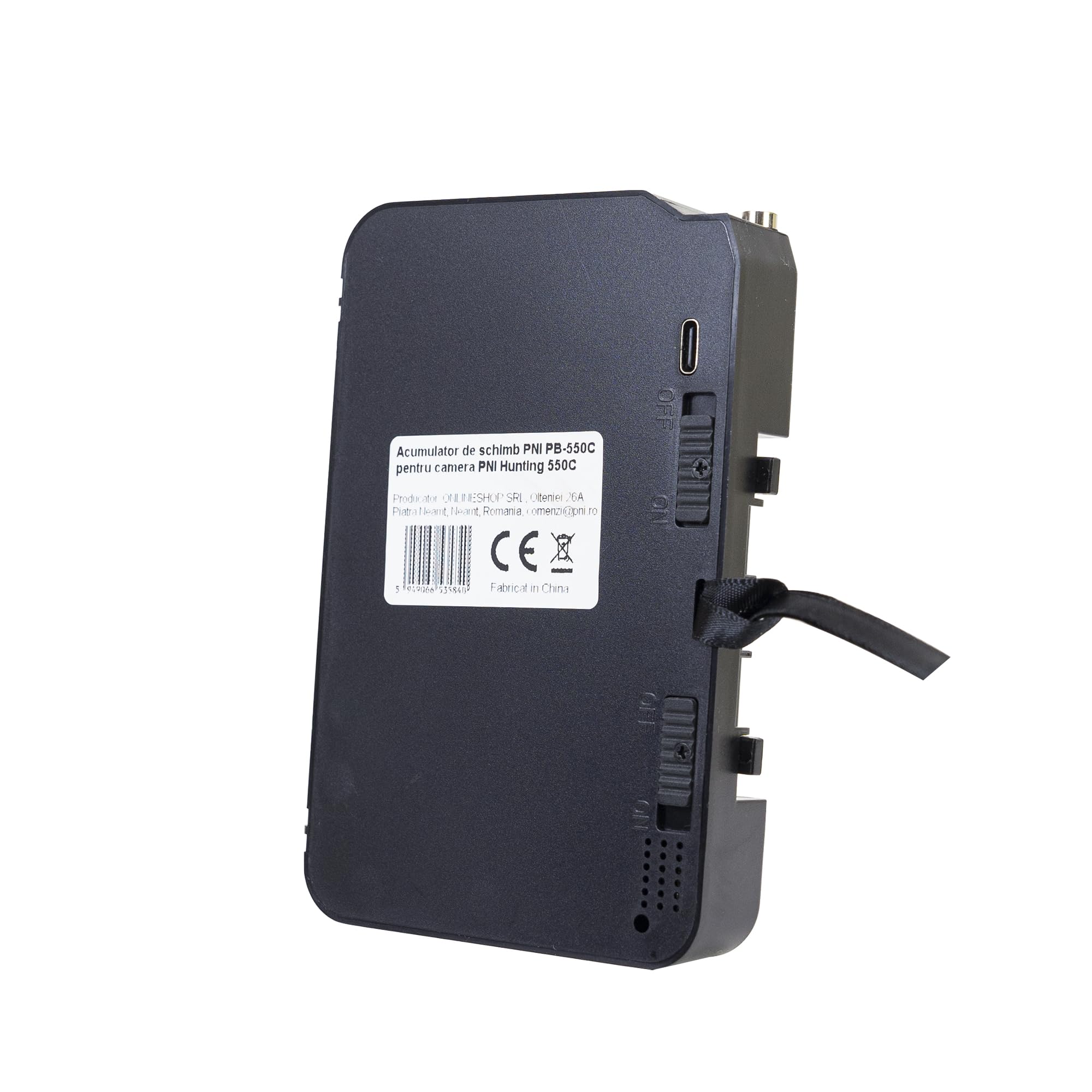 Batería de Repuesto PNI PB-550C, Li-Ion, 8000 mAh, para cámara de Caza PNI Hunting 550C