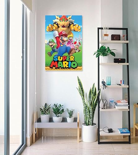 Miniatura 4 de Super Mario - Póster de juegos (Mario, Luigi y sus amigos) (tamaño 24" x 36")