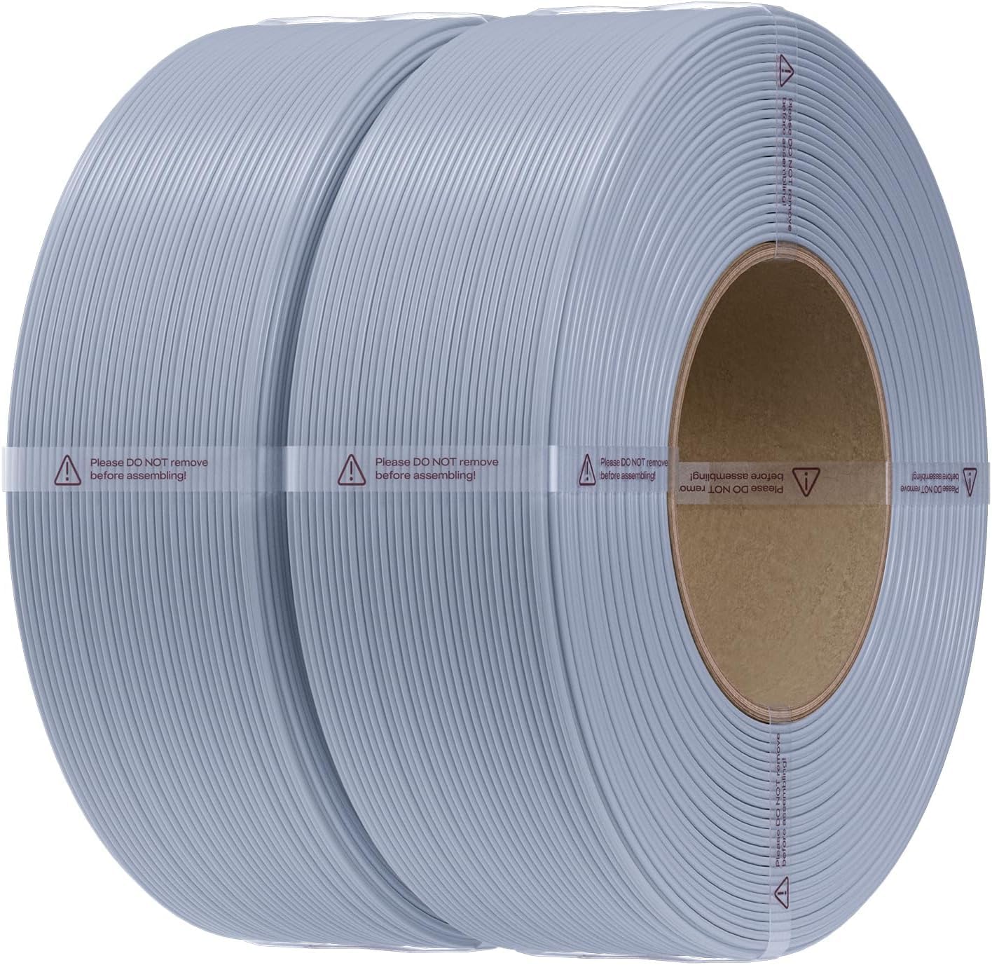 Creality PETG Refill filament 1,75 mm, CR-PETG spollös 3D-skrivarfilament, mått +/-0,02 mm utmärkt stabilitet, 2 kg grå