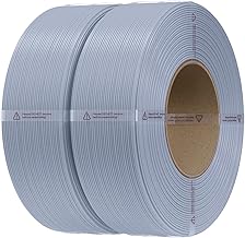 Creality PETG Replacement Filament 1.75mm, CR-PETG No Spool for 3D Printer, Dimensional Accuracy +/-0.03mm, Excellent Stability, 2kg, Grey