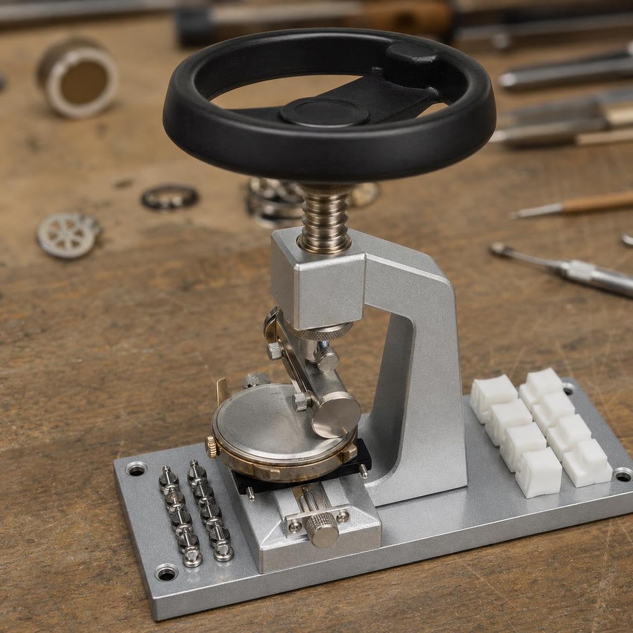 Abridor Cajas Reloj Metálico, Mecanismo preciso, Abridor tapas reloj, Taller relojería, Para aficionados
