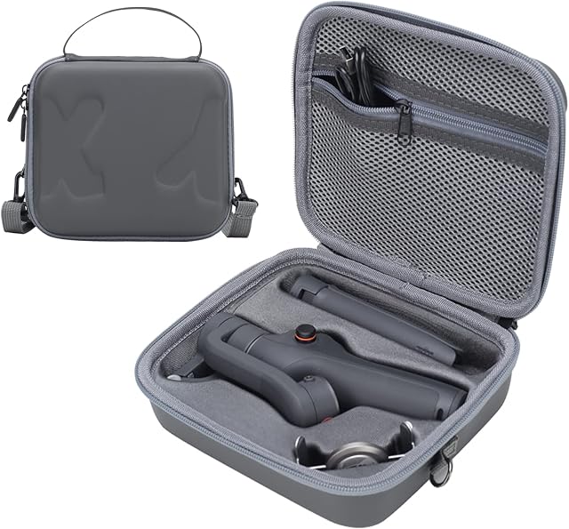 Okima Storage Bag for DJI OM 6, Portable Waterproof Travel Carrying Case Fits DJI Osmo Mobile 6 Smartphone Gimbal Stabilizer and Accessories