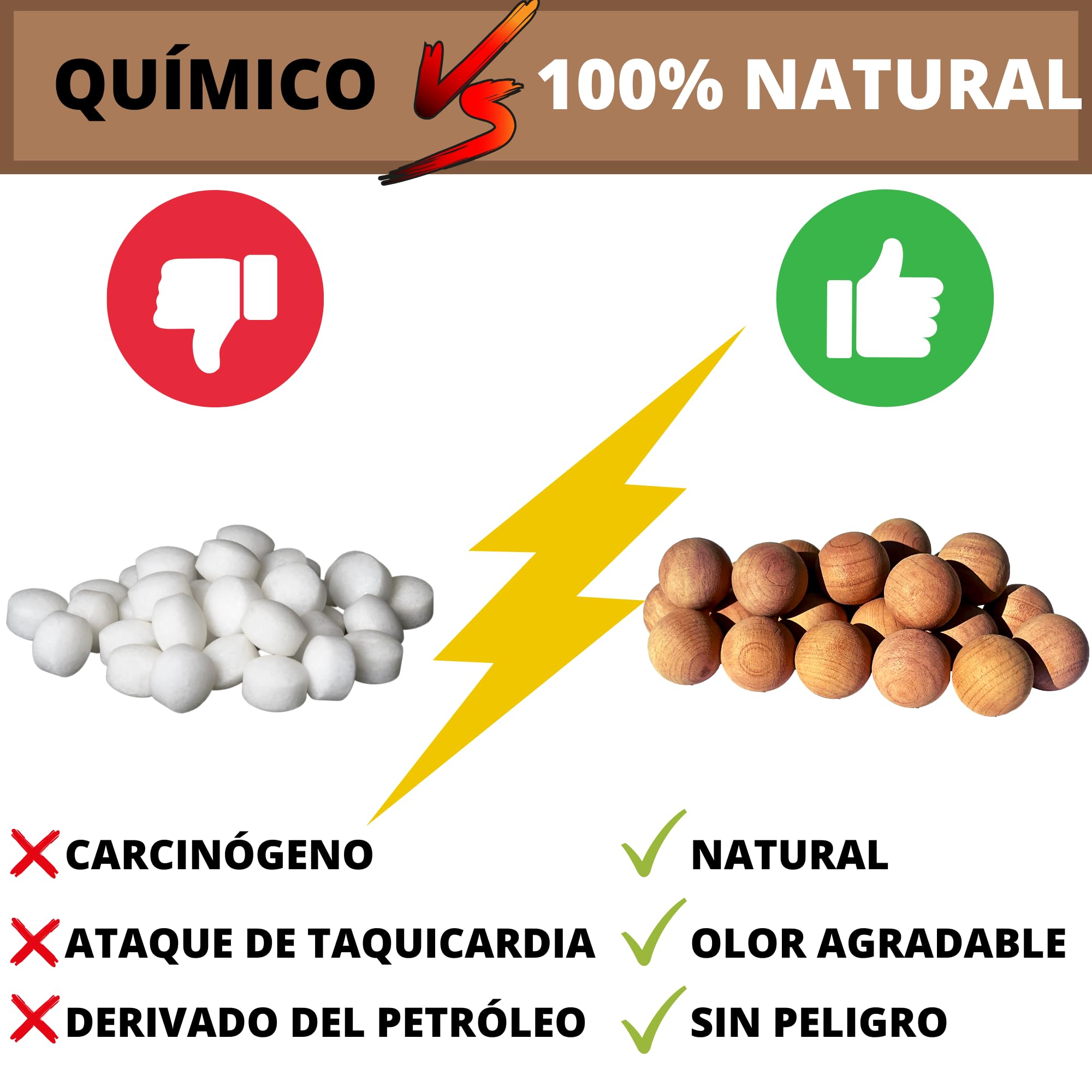 Antipolillas de Madera de Cedro. Repelente Aromático Natural de Polillas. 47 Piezas Para Usar En Su Armario, Ropero, Guardarropa, Almacenamiento, Cajón Para Proteger Su Ropa. Barrera Contra Insectos