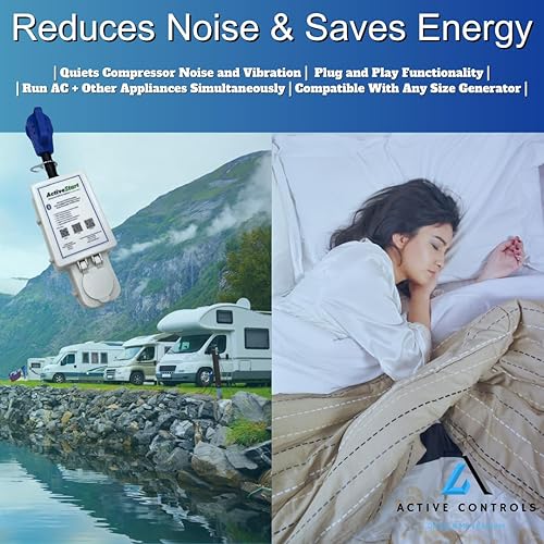 Miniatura 5 de ActiveStart SoftStart - Aire acondicionado Plug and Play de 50 amperios para autocaravanas de arranque suave en autocaravanas. Funciona hasta 4 AC
