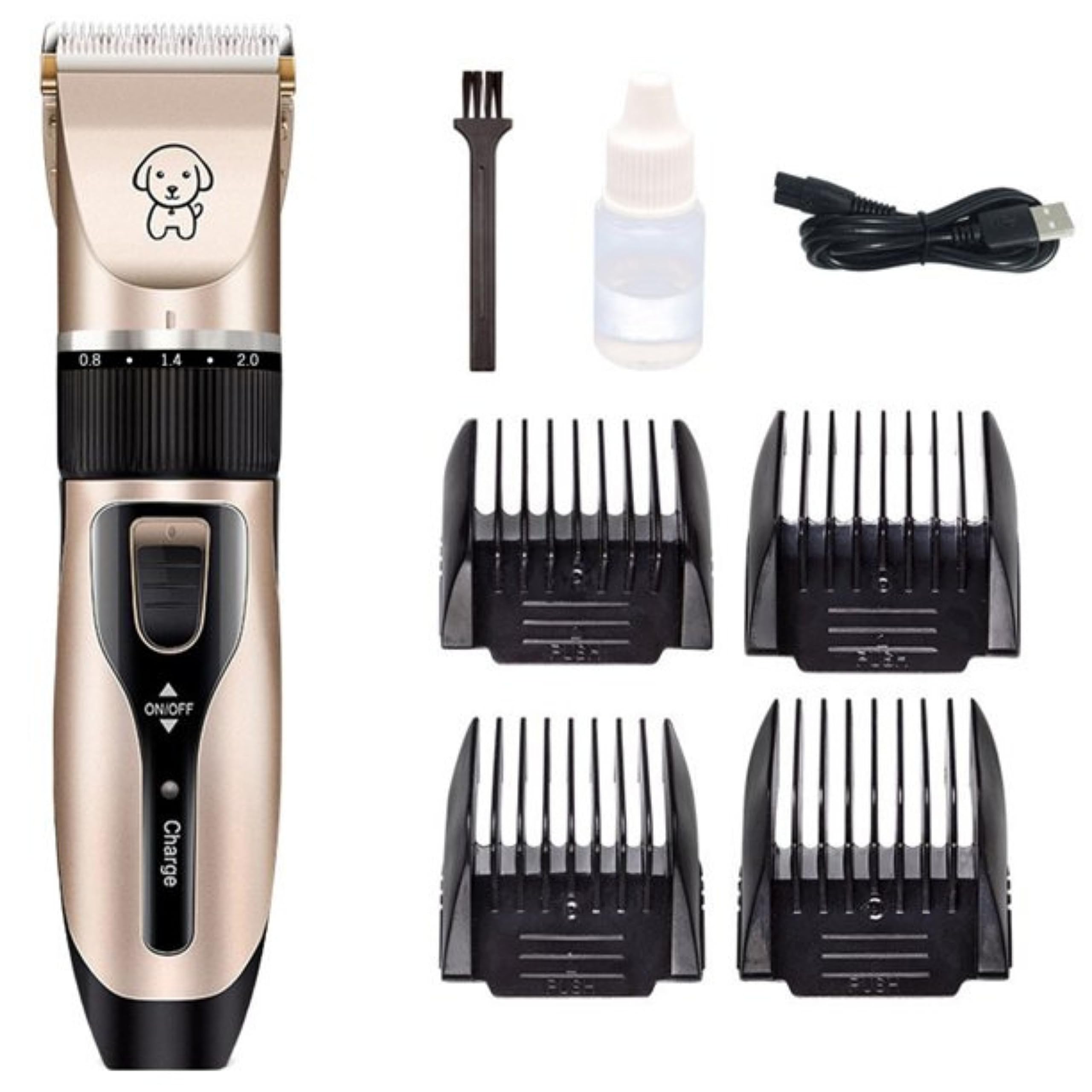 Foodie Puppies Rechargeable Cordless Electric Hair Trimmer Grooming Set, Professional Dog Hair Trimmer Long Short Hair Shaver for Small, Medium & Large Dogs, Cats (Trimmer Kit) (B0CG68C348) Amazon Price History, Amazon Price Tracker