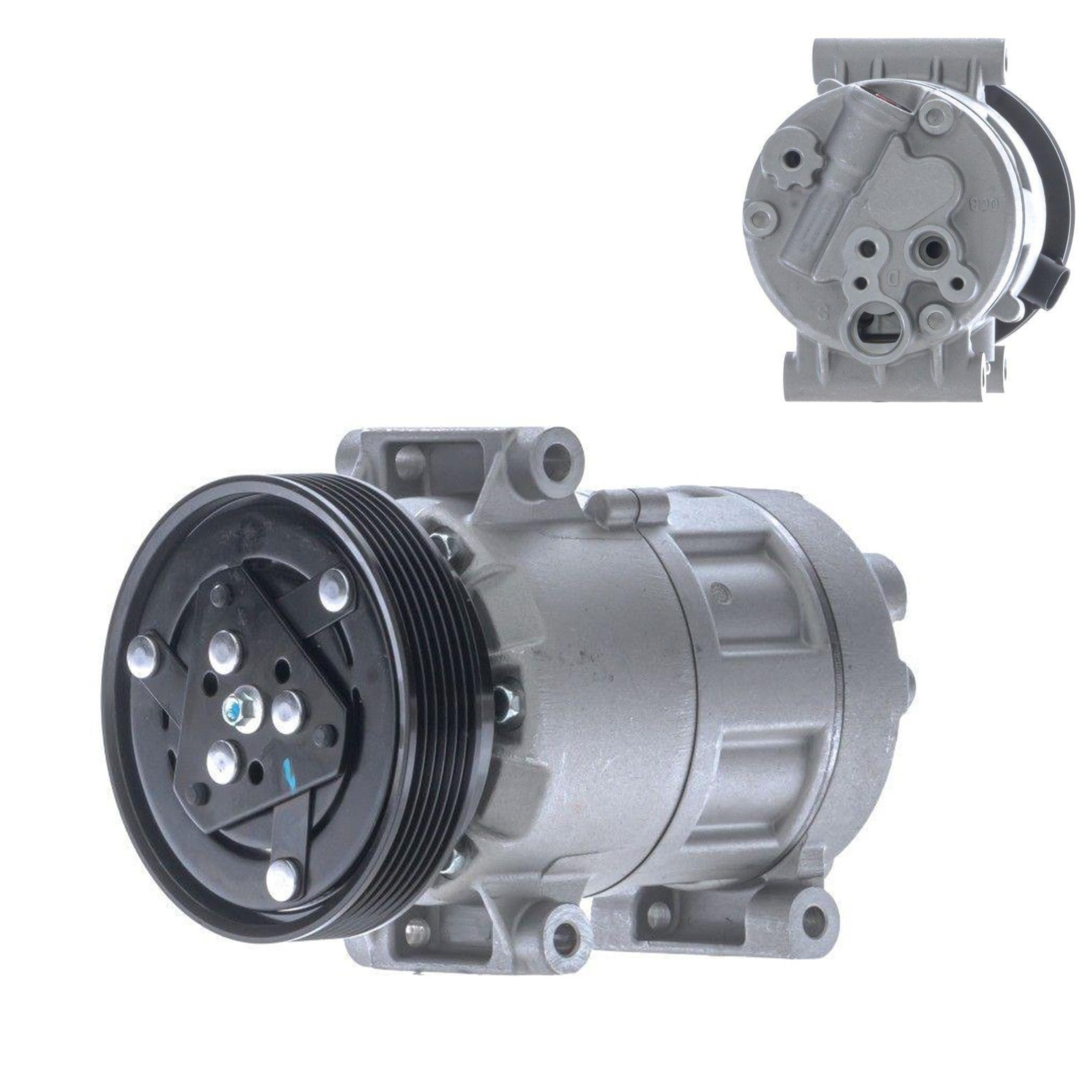 Partsline Compresseur de climatisation adaptable compatible avec Renault Megane, Grand scenic Almera, Qashqai, Scenic II équivalent à 8671016163, 8200316164