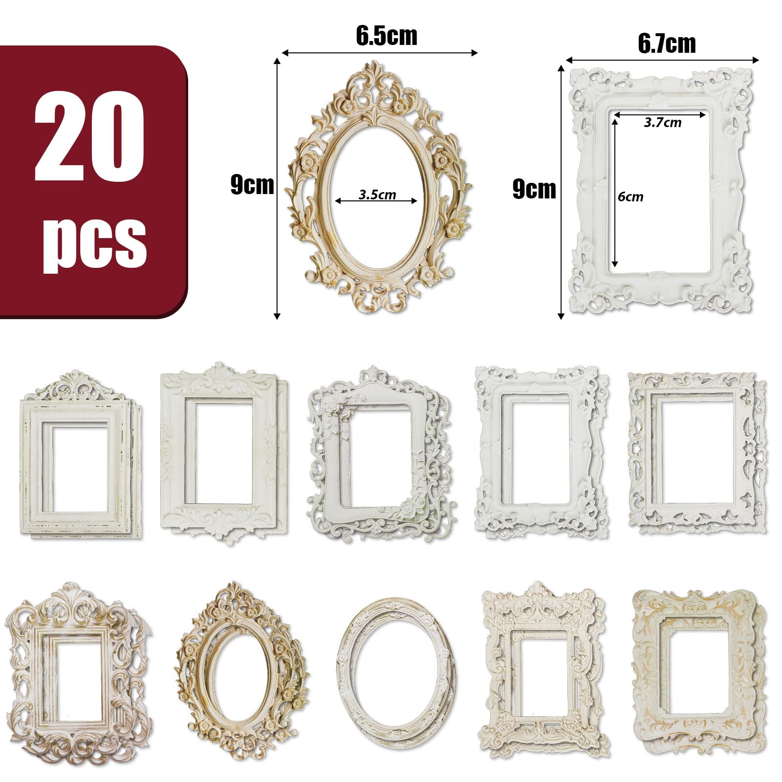 Collection De Cadres De Scrapbooking Vintage | Vecteur Gratuite