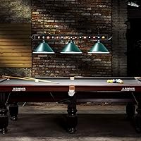 Vista 2 de Wellmet Luz de mesa de billar de 59 pulgadas, 3 luces colgantes para mesa de billar, luces de billar ajustables para mesa de billar de 7 pies, 8