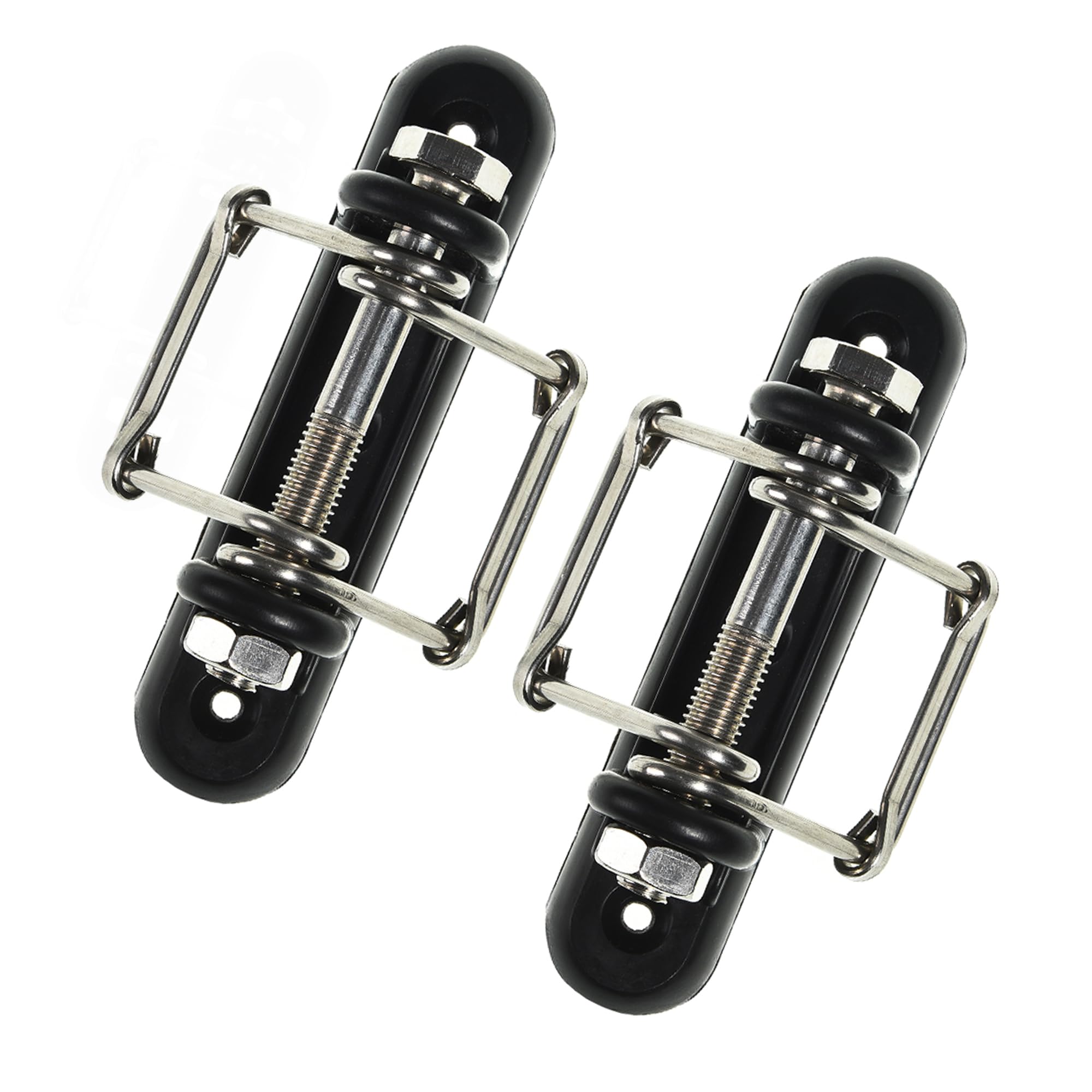 Electric Fence Tape Corner or Ends Insulator with Buckles, Wood Post Tape Connector with Screw for Polytape up to 40mm. (12)