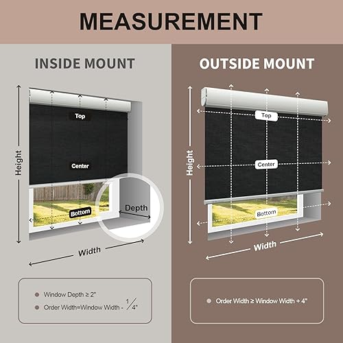 Miniatura 6 de Persianas motorizadas con control remoto, persianas eléctricas con cenefa integrada, persianas automáticas para ventanas, persianas enrollables
