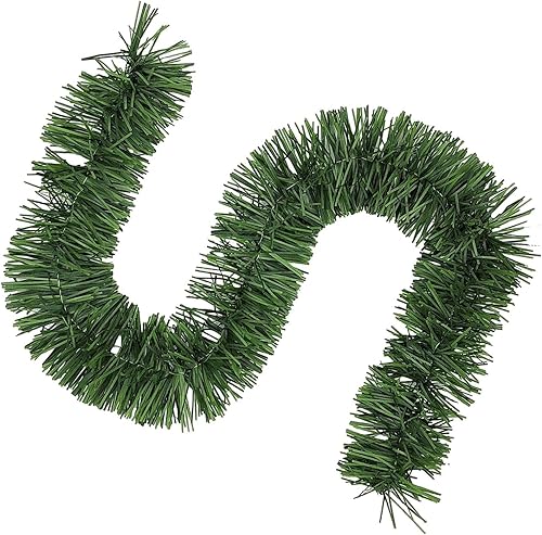 Miniatura 3 de Guirnalda de Navidad artificial para decoración de fiestas en interiores y exteriores, 196.9 in