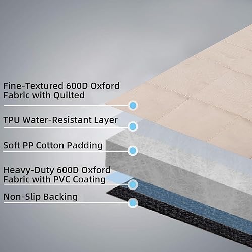 Miniatura 7 de Funda de asiento de automóvil para perro para asiento trasero, impermeable, funda de asiento trasero antideslizante para niños, tamaño universal