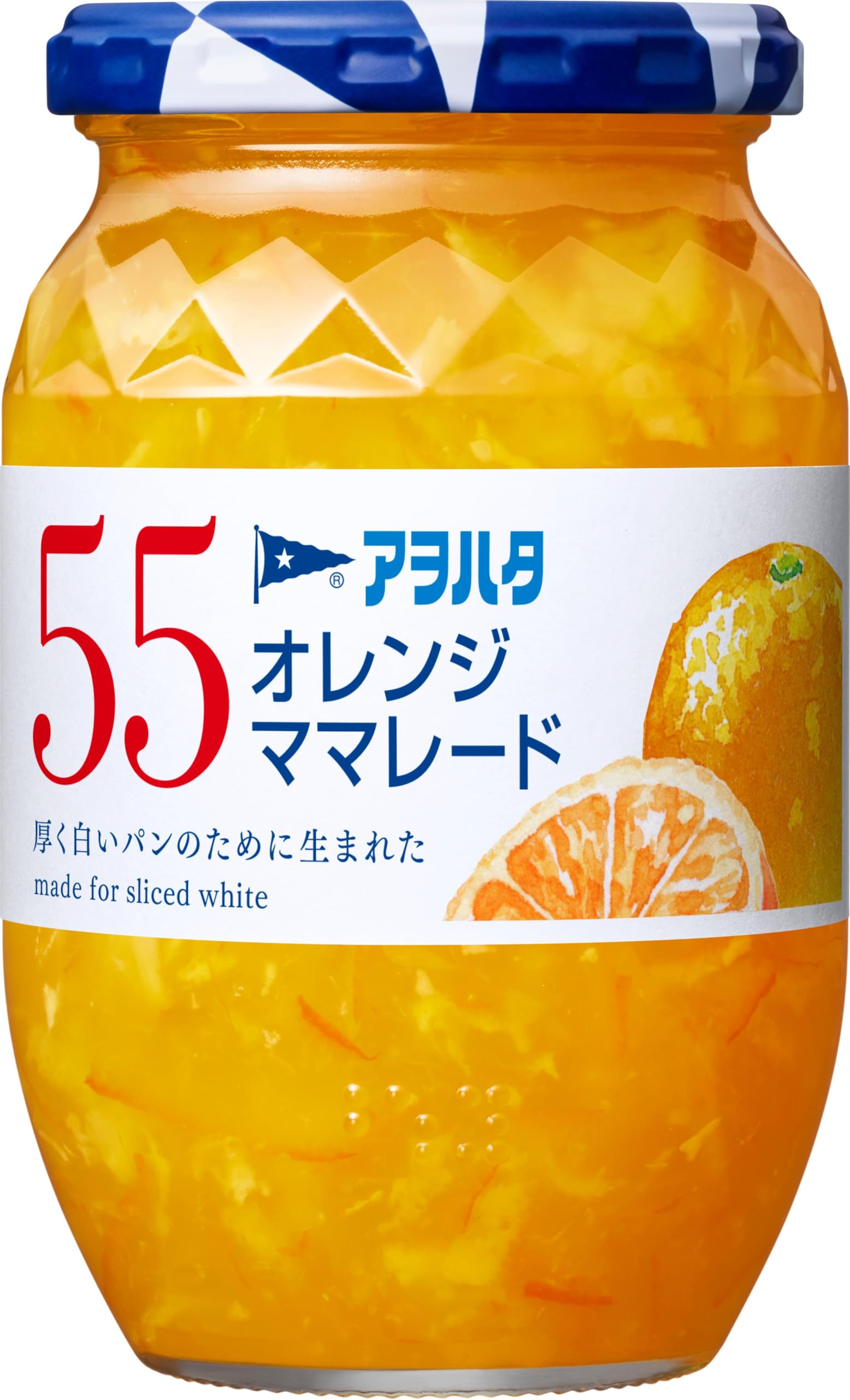 アヲハタ ５５ オレンジママレード 400g ×2個 ジャム