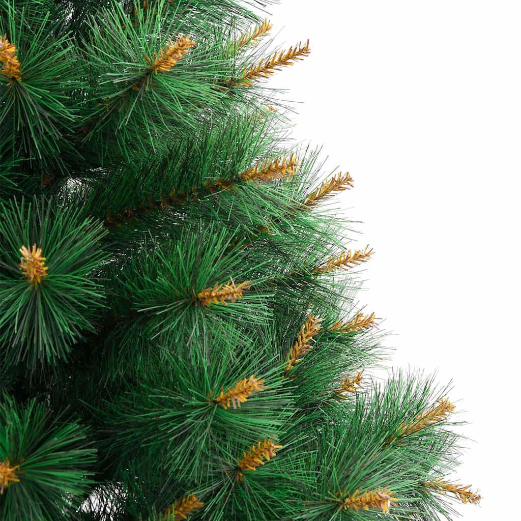 Sapin de Noël artificiel avec charnières et support 180 cm PVC