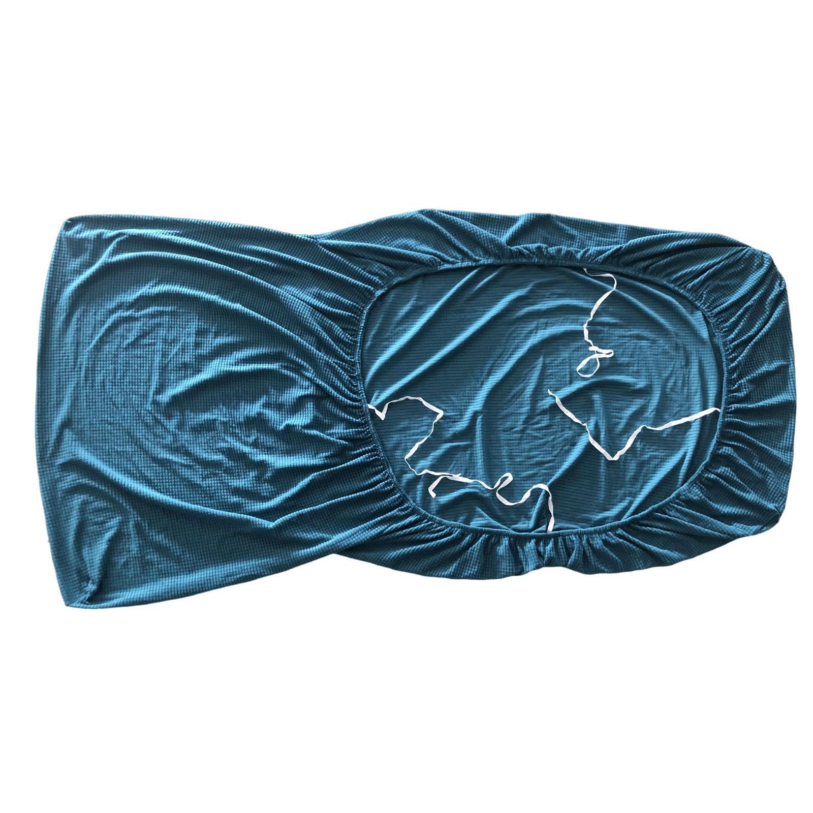 Zambuph Blue Luxurious Chaise Slipcover Stretch Chaise Covers Cozy Indoor Seat Slipcovers Crafted Soft Polyester Fabric For Comfort Cover Indoor Chair Polyester,
