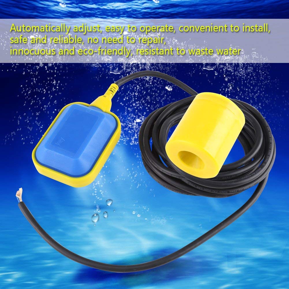 Floating Switch,Cable Type Float Switch Liquid Fluid Water Level
