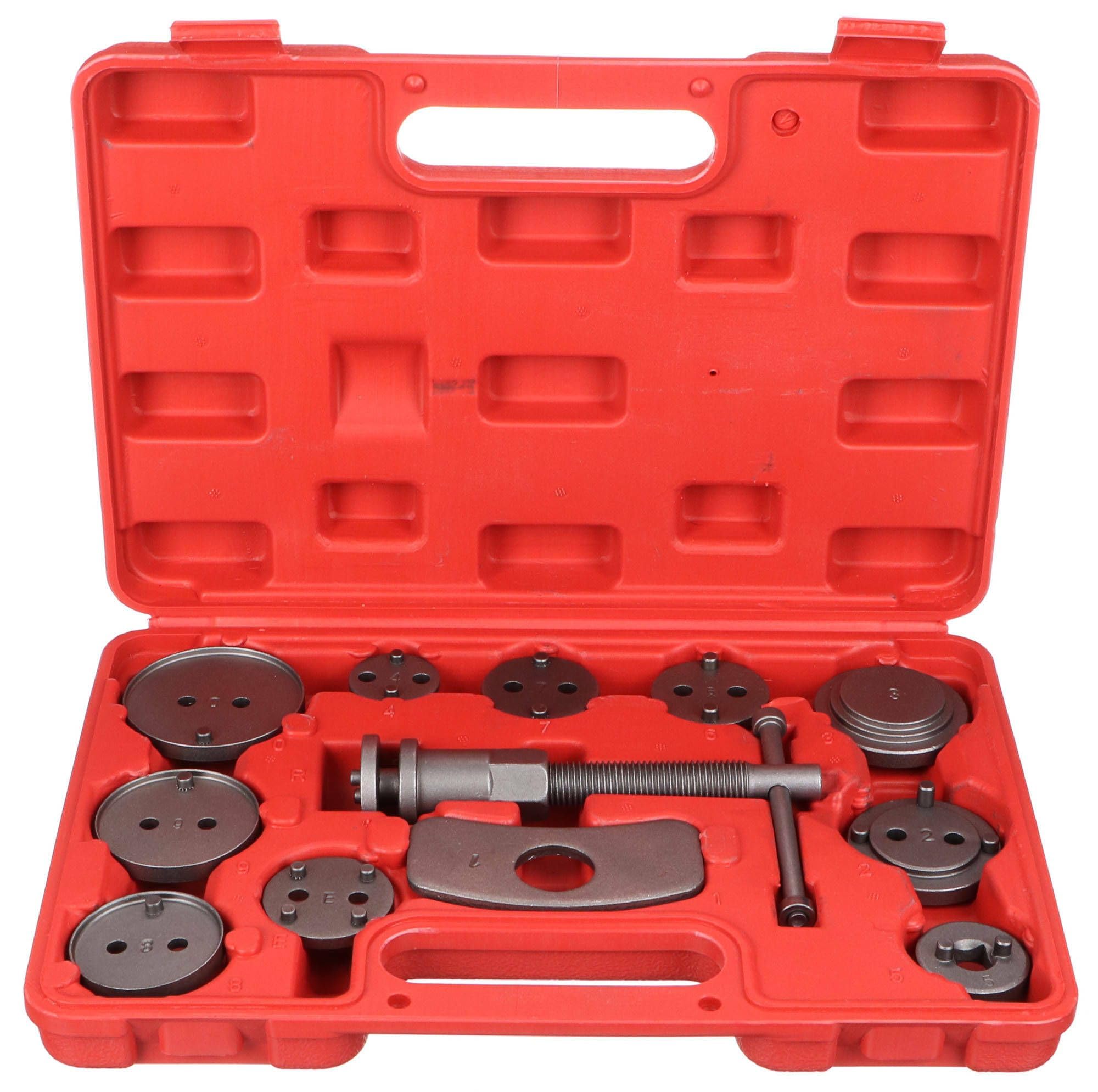 Mechanic Brake Set 12 | Juego de reposicionador de pistones de Freno 12 pzs | Reposicionar el pistón de Freno al Cambiar los Discos | Las Zapatas o Las Pastillas de Freno
