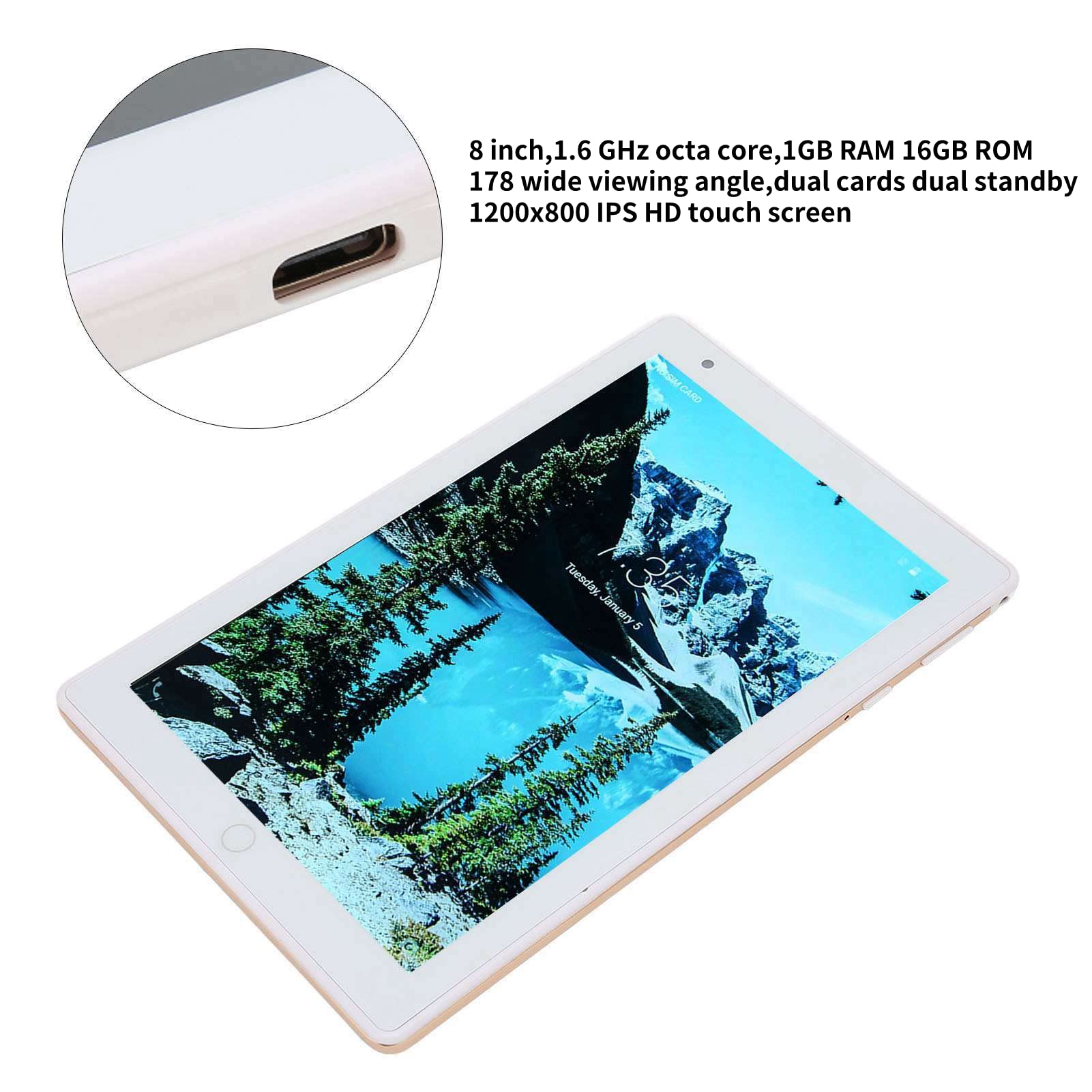 Androidタブレット 8インチ Amazon.co.jp: 8インチタブレットforAndroid 6、1200*800 IPSタッチ