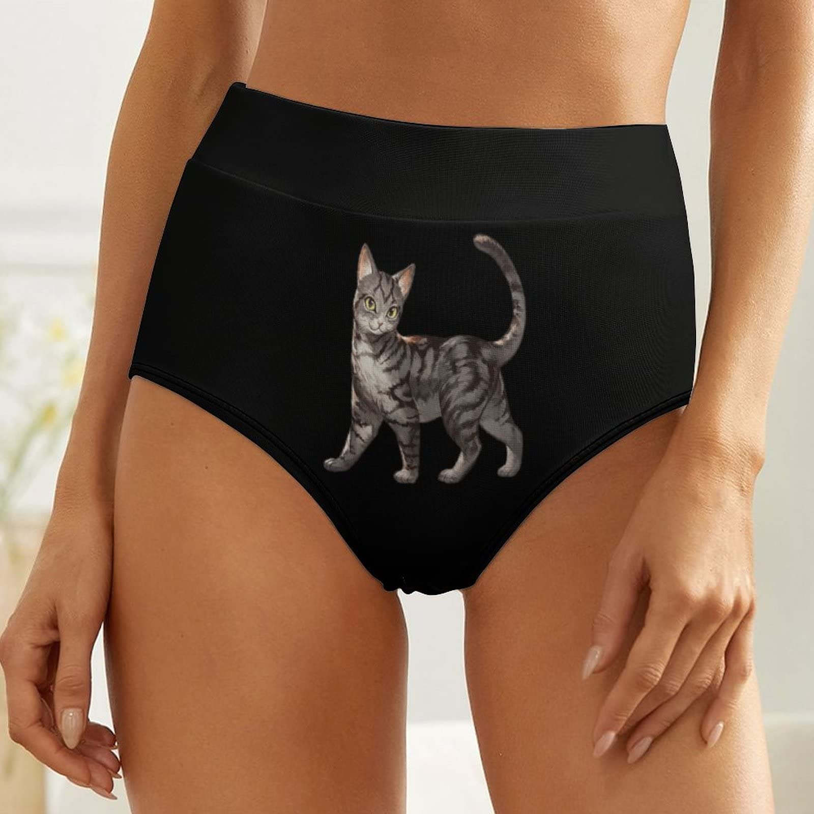 Amazon.co.jp: ショーツ レディース 猫 ネコ柄 パンツ 下着