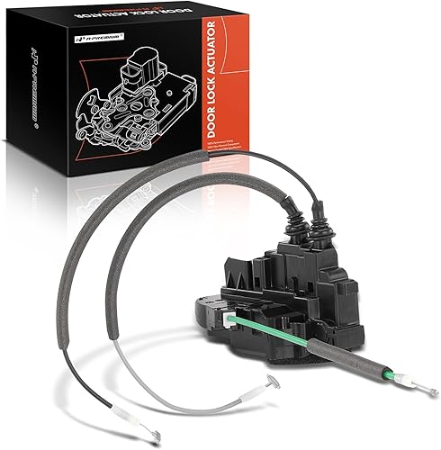 Vista 9 de A-Premium Actuador de bloqueo de puerta compatible con vehículos Hyundai, Genesis 2009-2014, Sedán, lado delantero izquierdo del conductor, repuesto