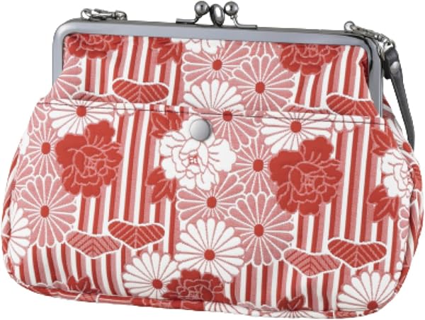 Vintage Kiss Lock portmonetki i torebki Crossbody/Made in Japonia japońska torebka wieczorowa sprzęgła portmonetka torba na ramię