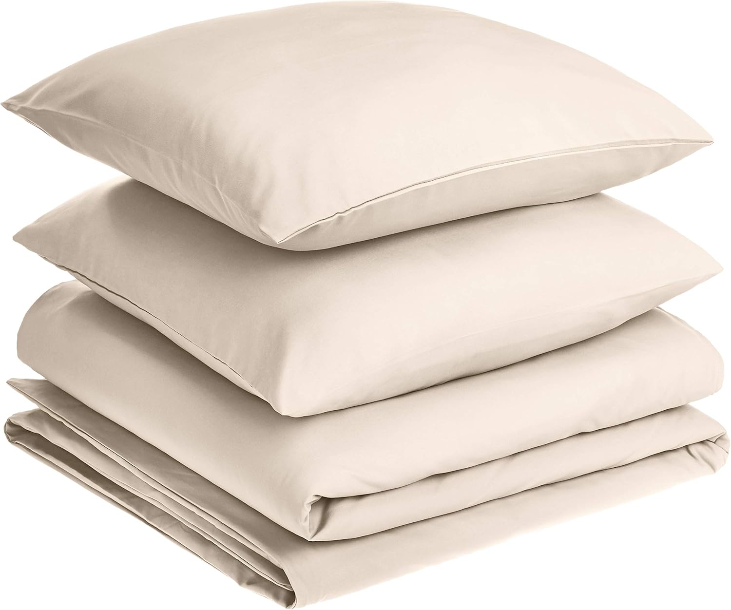 Amazon Basics Premium Microfibre Duvet Cover Set 240 x 220 cm / 65 x