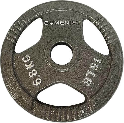 Vista 21 de Placas de peso Gymenist para hombres y mujeres para uso en casa y gimnasio