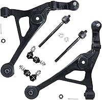 Vista 189 de Detroit Axle - Kit de suspensión delantera RWD para Chrysler 300 Dodge Challenger Charger Magnum, brazos de control superior con barras