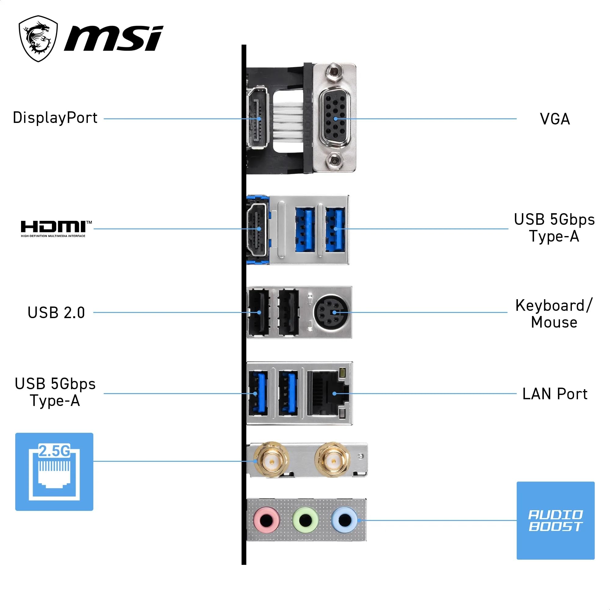 MSI PRO B550M-P WIFI6E