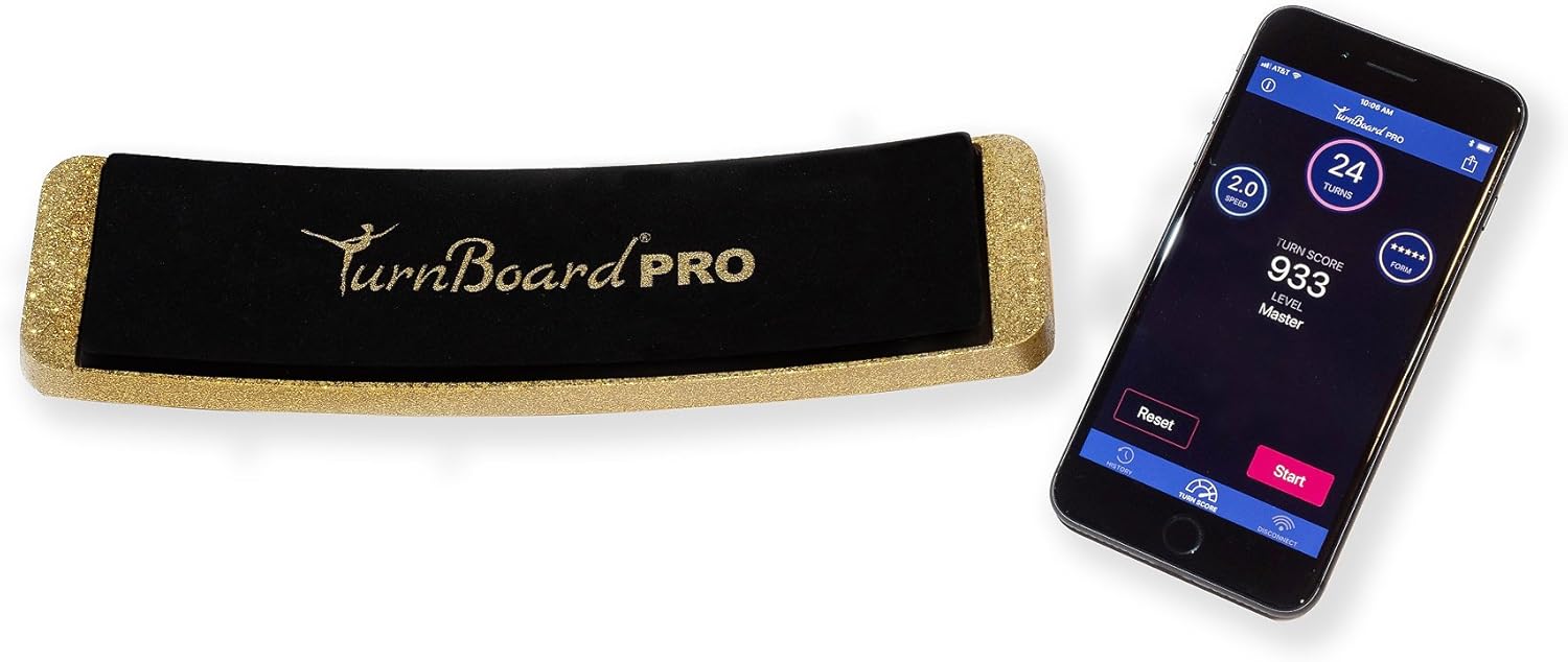 TurnBoard PRO (Official TurnBoard) (Gold Glitter) : Sports & Outdoors