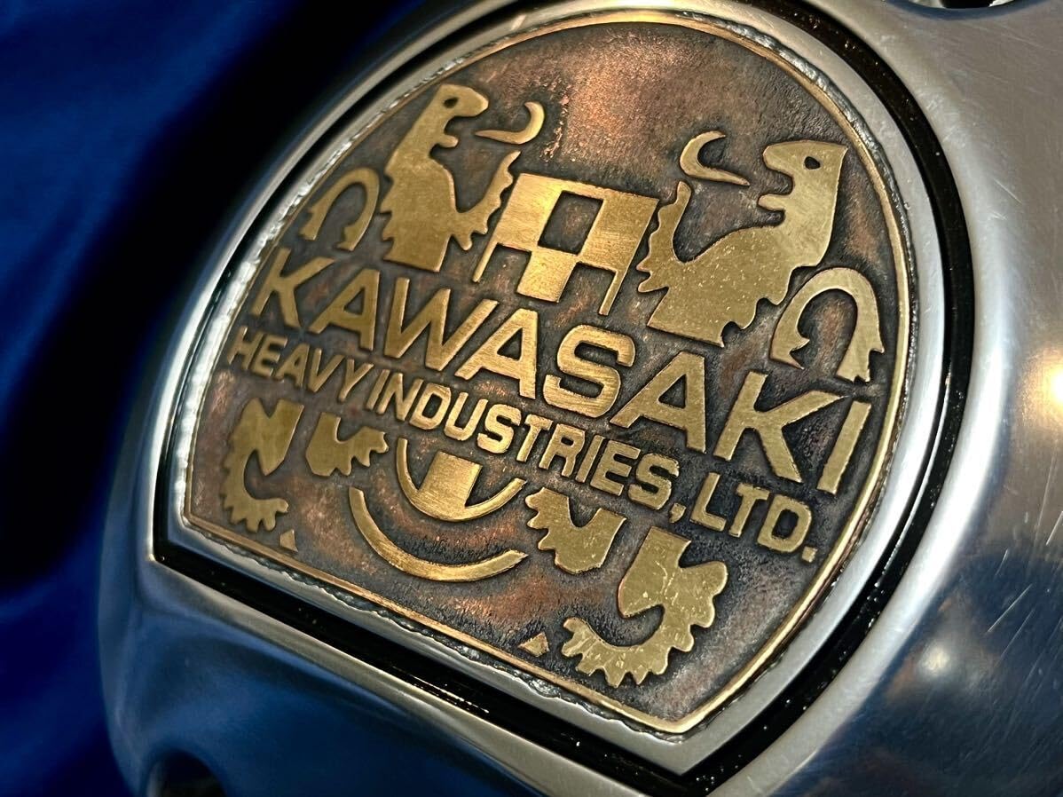 ゼファー ZEPHYR Z400 FX 中古 ポイントカバー 彫刻 取り付け簡単