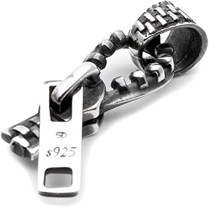 Amazon | SOLID DESIGN SD-170 ファスナーネックレス ペンダント