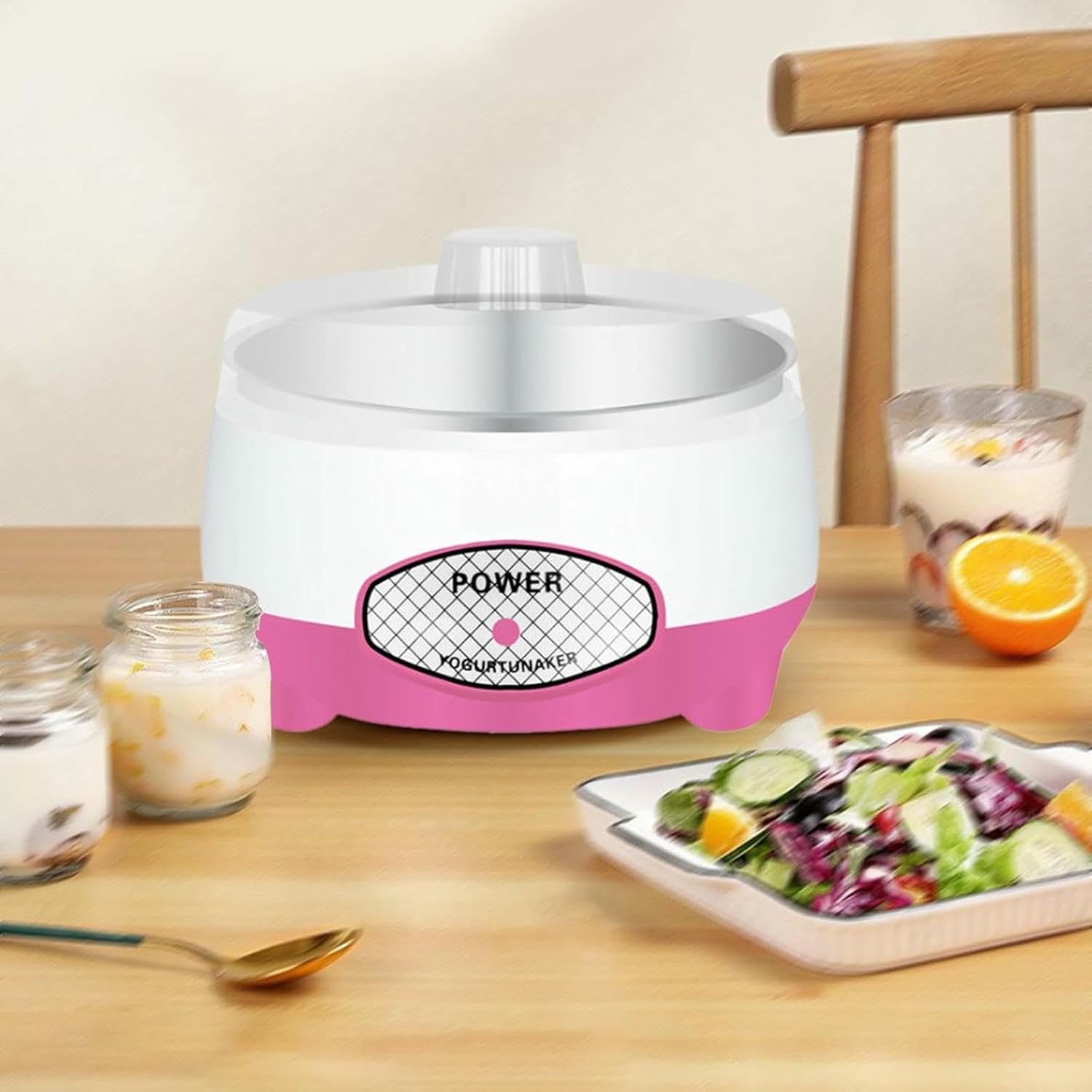 Yogurt Maker for Homemade Yogurt Production, 15W Energy Efficient Device