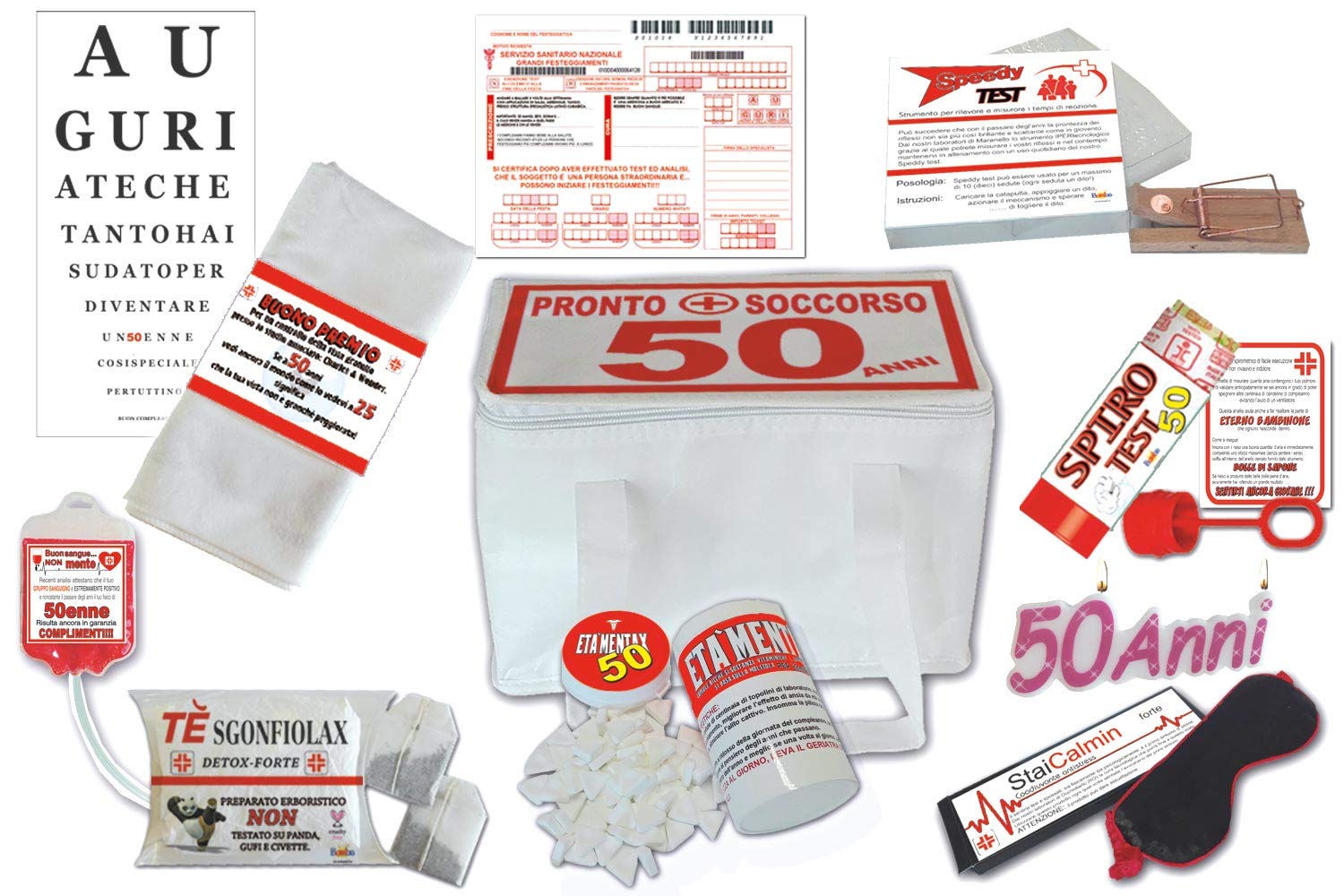 Pronto Soccorso Per Compleanno 50 anni