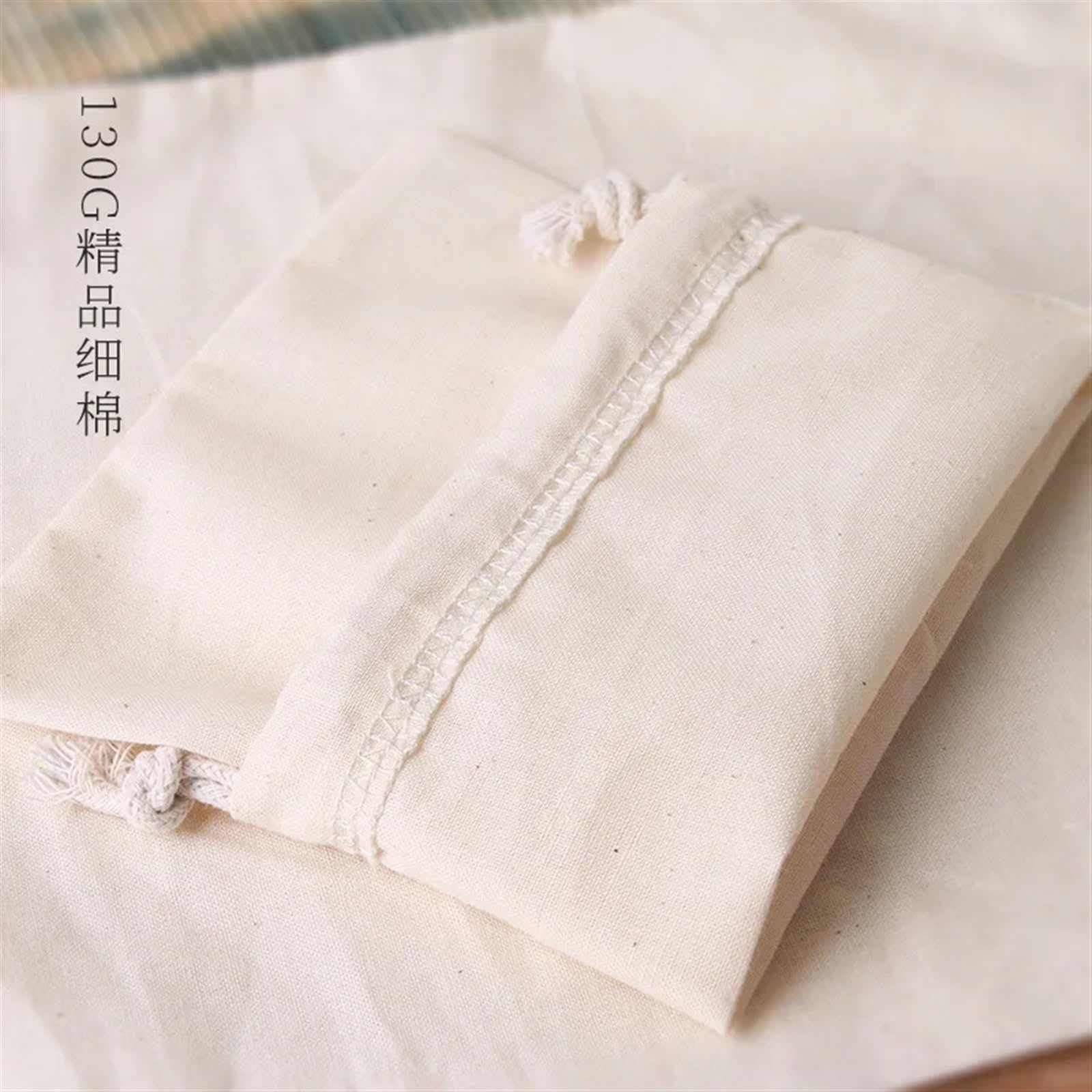 Geschenkbeutel 5 10 20 50 Teile/paket Natürliche Baumwolle Kordelzug Lagerung Taschen Weihnachten Hochzeit Geschenk DIY Plain Beutel Wiederverwendbare Hause Staubbeutel(8X10CM_COTTON BAGS 50PCS)