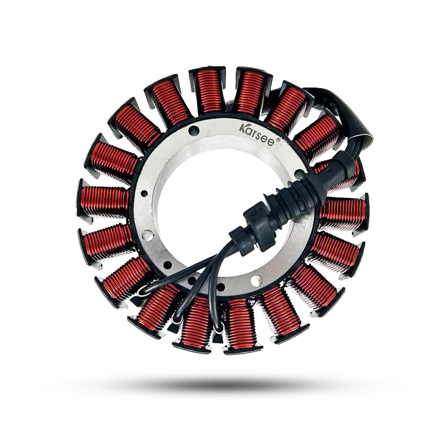 KARSEE 30017-08 Motorcycle Stator Coil Compatible with Harley Davidson 2008-17 Softail & DynaFat Bob Low Rider Street Bob Super Glide Switchback Fat Boy 30017-08A