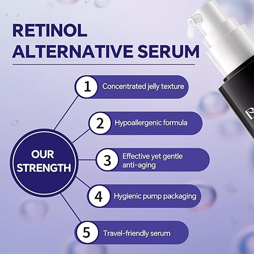 Miniatura 2 de BéLIFACE Suero Peptides con ácido hialurónico para líneas finas y arrugas, suero hidratante que aumenta el colágeno, antienvejecimiento para todo