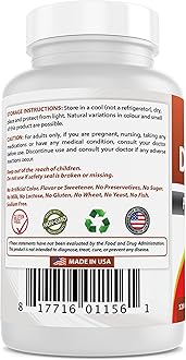 Best Naturals D-Mannose Capsules - Urinary Tract Cleanse Supplement 1500mg/Serving - 120 Count (120 Count (Pack of 1))