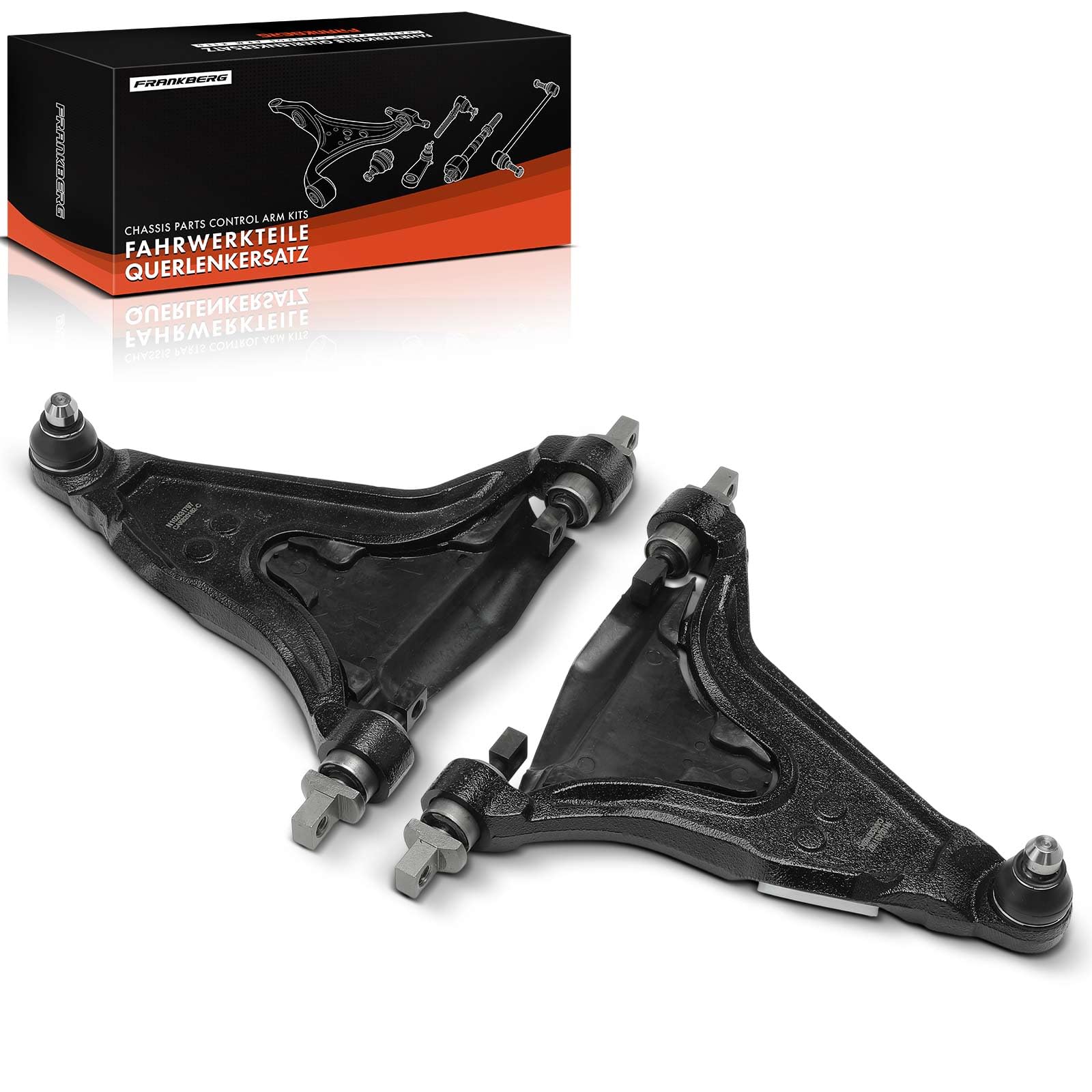 Frankberg 2 brazos de control inferiores delanteros izquierdo y derecho | Al frente, izquierda, bien, abajo, 8628497; Compatible con: 850 854, 850 Finca 855, V70 I 875 876, S70 874