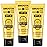 Bee Bald SMOOTH PLUS Head & Face Moisturizer with SPF 30 Sunscreen Lotion Protecting Skin From Harmful UVA/UVB Rays While Hydrating, Moisturizing and Toning, 1.7 Fl Oz (Pack of 3)
