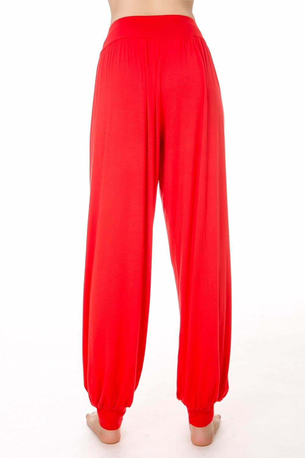 Women's Elastic Soft Modal Yoga Sports Pants Dance Harem Pants - Image 2