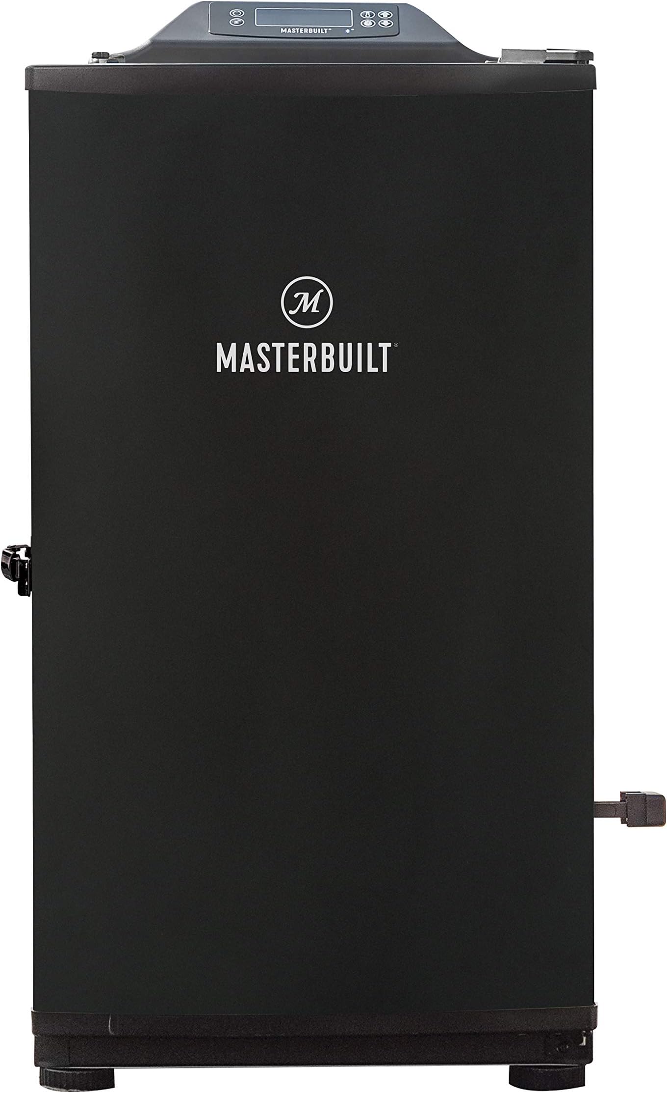 Masterbuilt MB20073420 30-inch Outdoor Digital Electric Smoker with Bluetooth & Broiler in Black