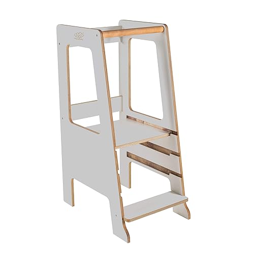 MEOWBABY Tour d'apprentissage Tour d'observation pour Enfants Montessori Marchepied Learning