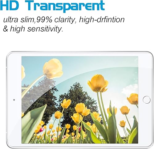 Miniatura 5 de Paquete de 2 protectores de pantalla compatibles con iPad Mini 5 y iPad Mini de 4 generación de vidrio templado de fácil instalación