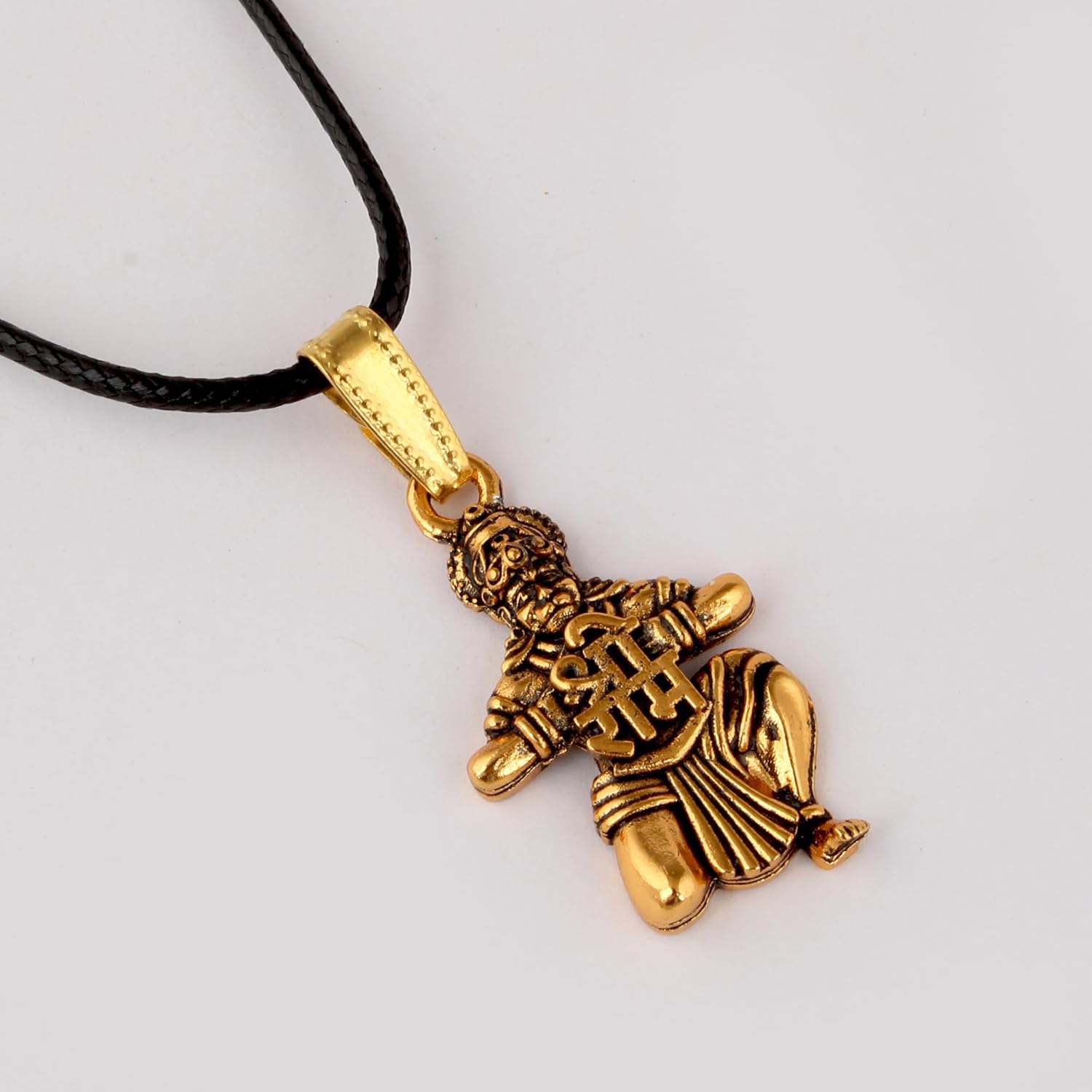 Rudra Empire Hanuman Bajrangbali Jai Shree Ram Pendant for Men Women - Image 2