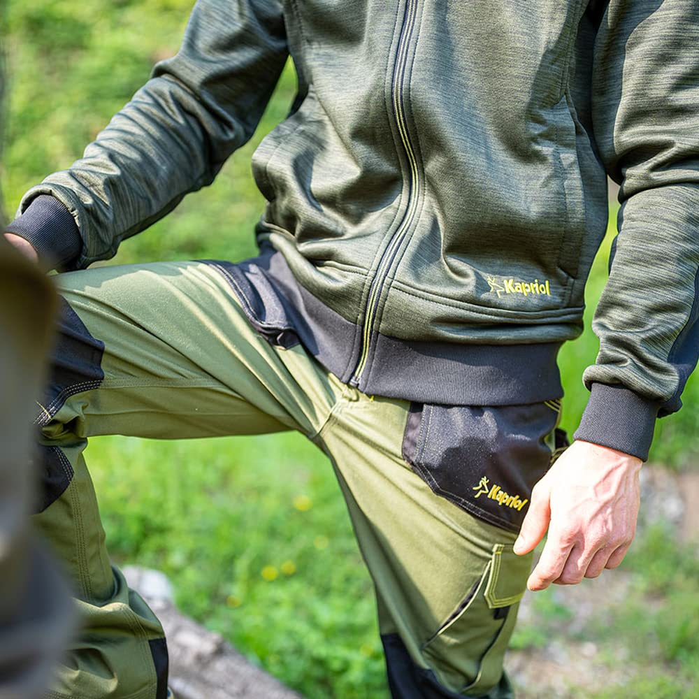 KAPRIOL Slick Trousers Green L, Verde, L