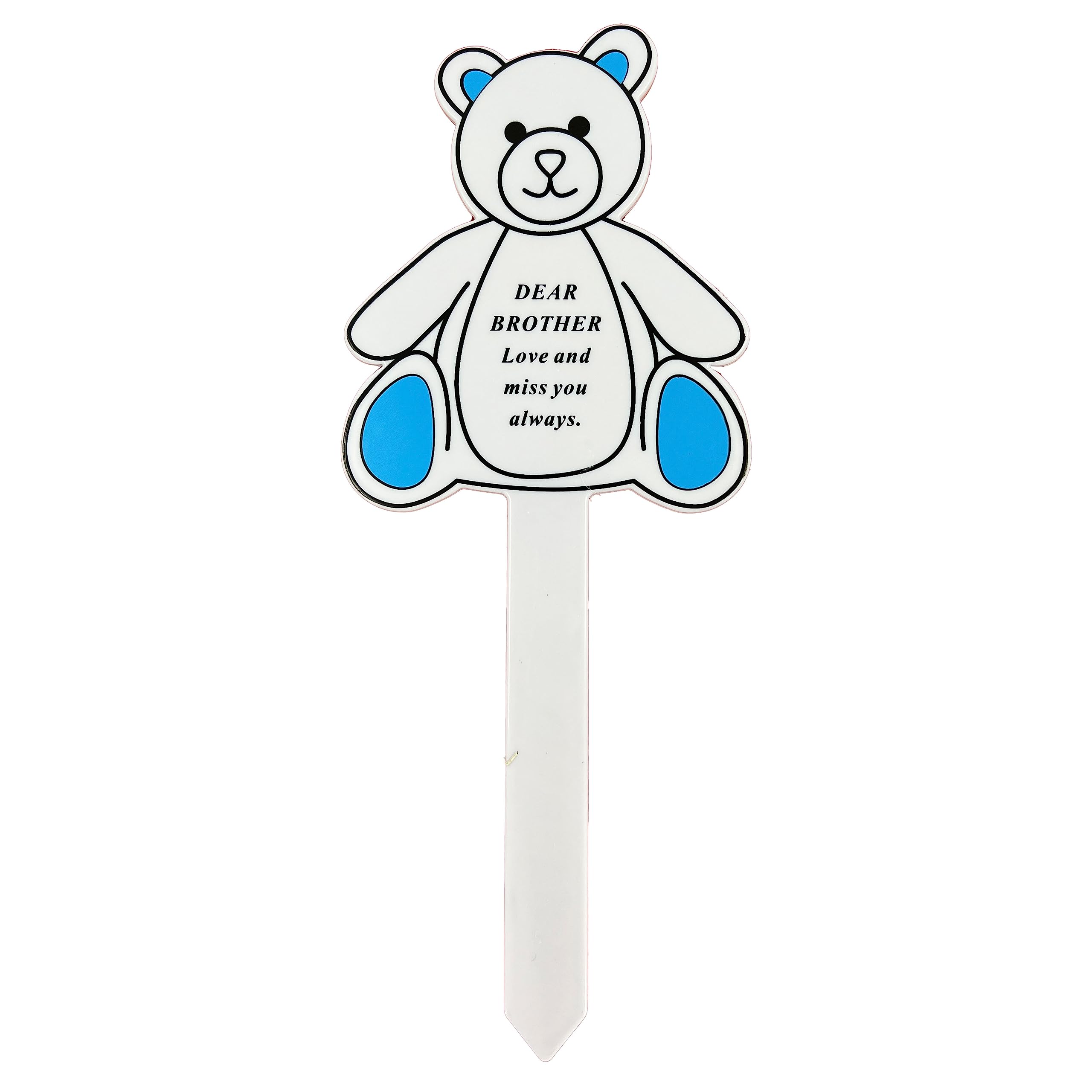 Angraves Special Brother Memorial Baby Child Remembrance Verse Grave Ground Stake Plaque