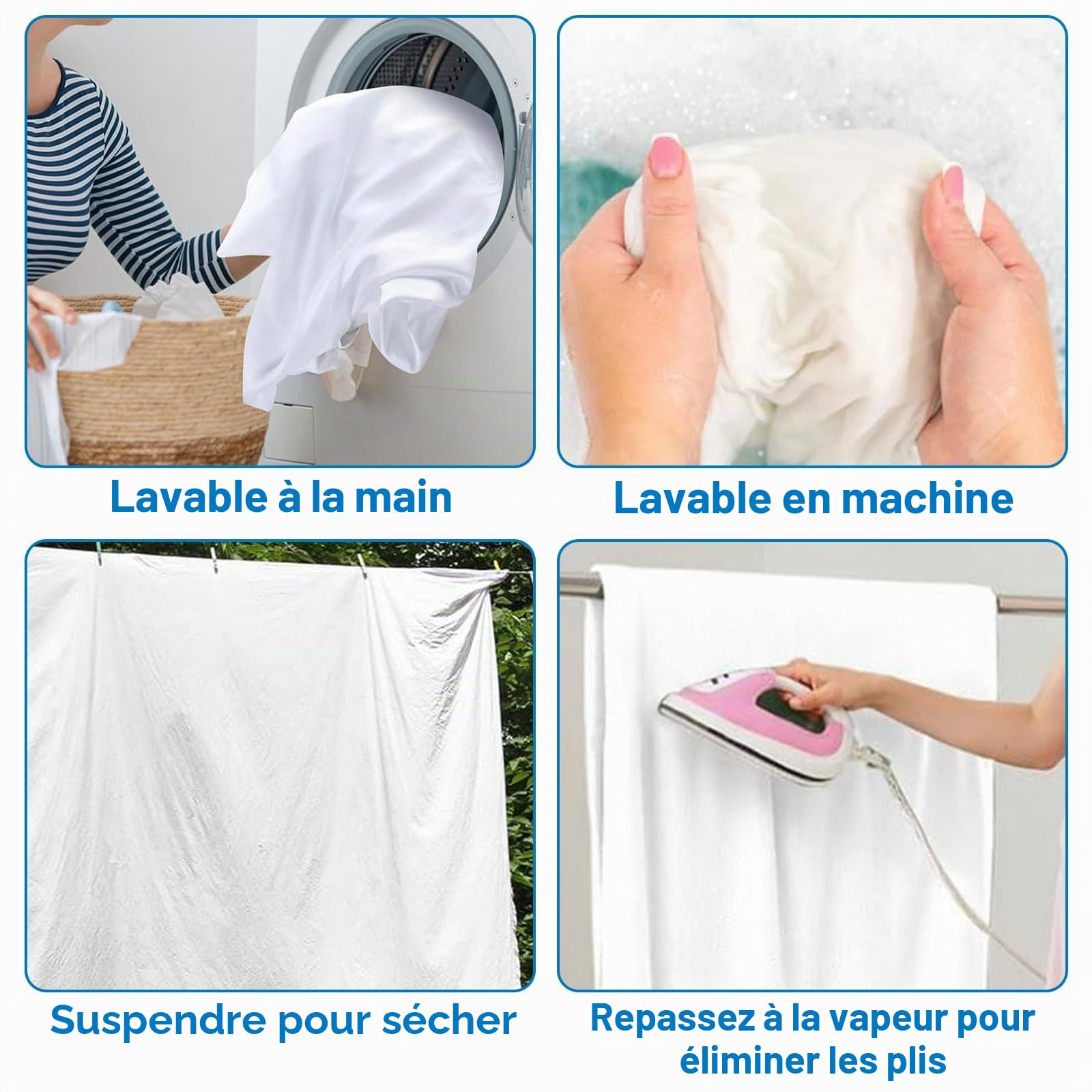 Toile de fond pour photo, blanc, 3 x 6 m, grand fond de photographie pliable, lavable, en polyester, pour photographie, vidéo, photographie de mode, mariages, fêtes et anniversaires