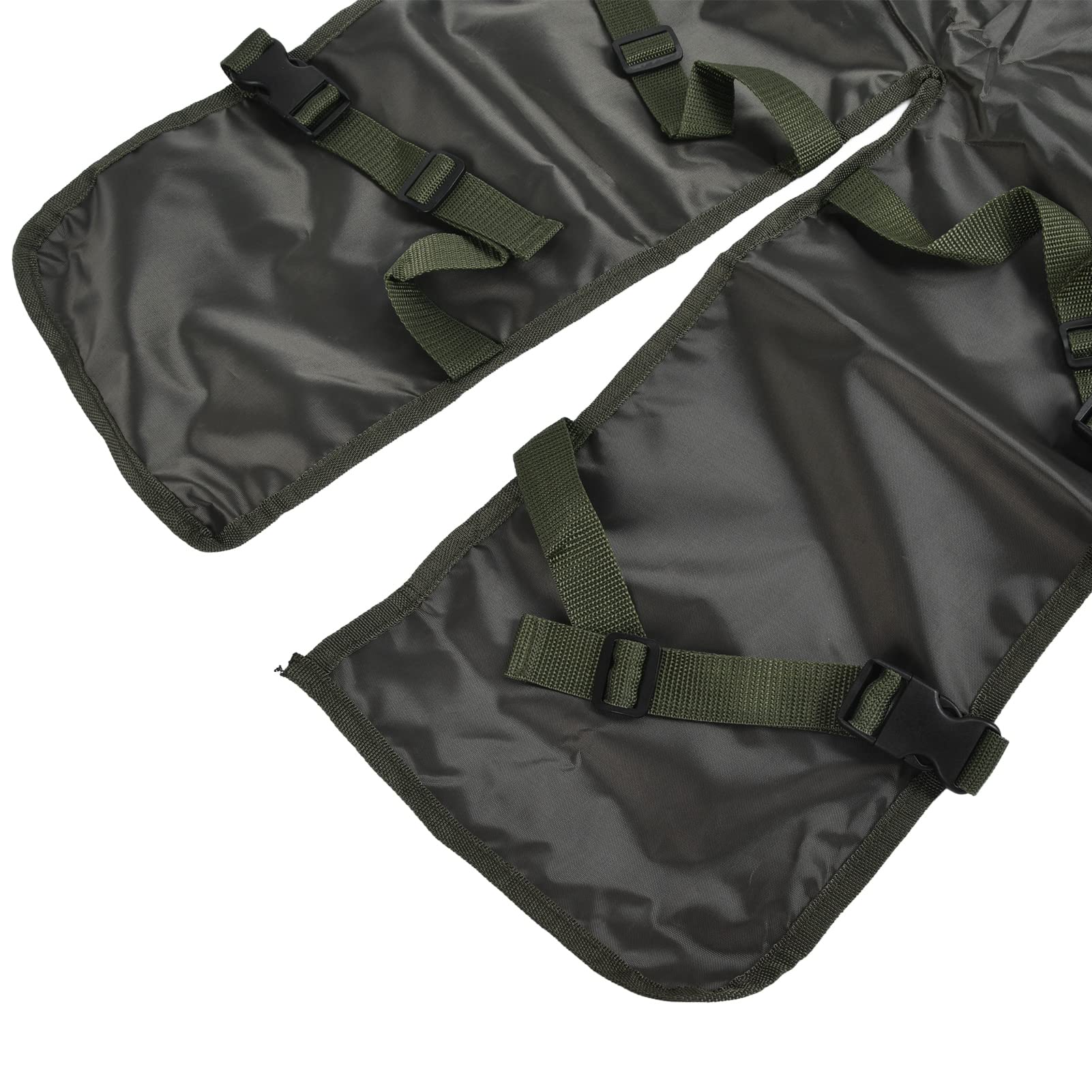 Cyrank Delantal De Carpintero Con Protección Para Piernas, Delantal De Jardinería Con Bolsillos, Delantales Impermeables, Cuello Ajustable, Resistente En Cocina, Jardinería Al Aire Libre