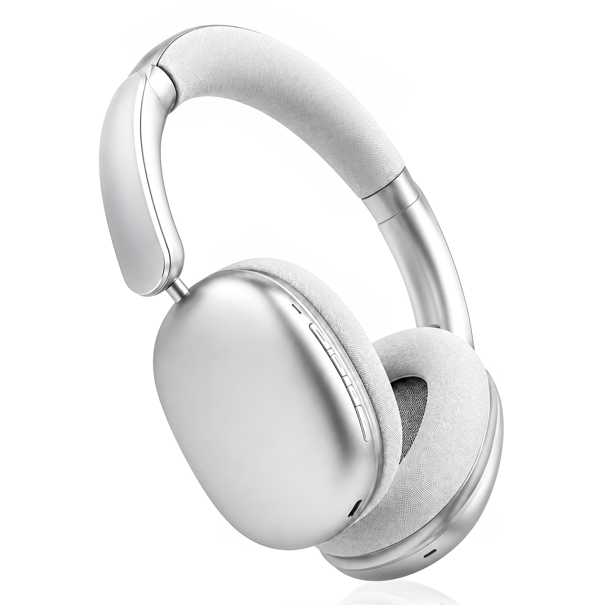 BEBEAT - Auriculares Inalambricos Bluetooth Diadema con Cancelación de Ruido Activa - 75 Horas de Uso - Carga Rápida, Ecualizador, Carga USB-C, Rango de 10 m, Llamadas Nítidas, iOS y Android.